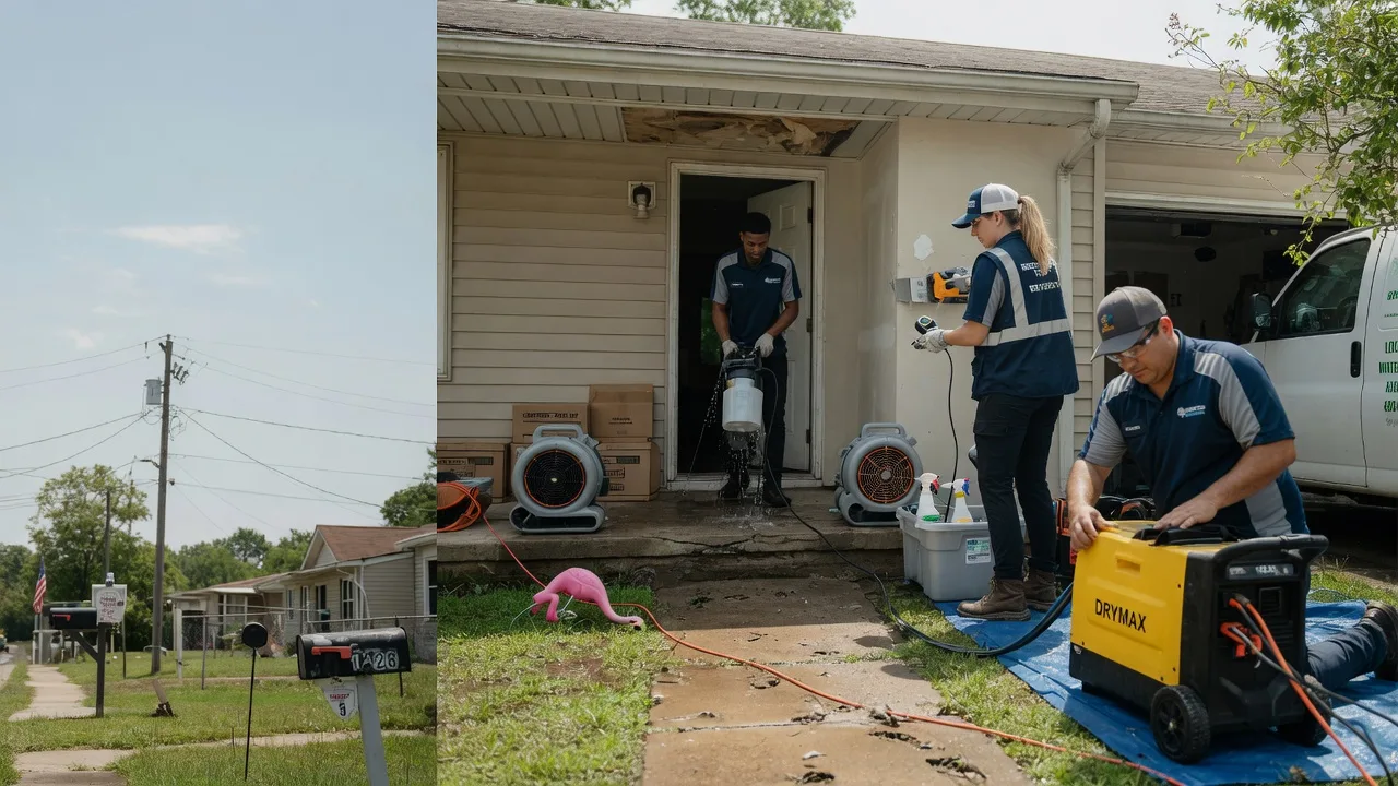 Storm Damage Water Removal in Stillwater, OK near me